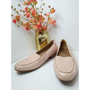 Size 11 Clarks light pink women's loafers